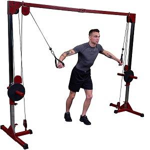Body Solid Best Fitnes Cable Crossover Cross Over Column BFCCO10