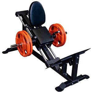 Body Solid Comercial Compact Leg Sled Seated Squat Press GCLP100