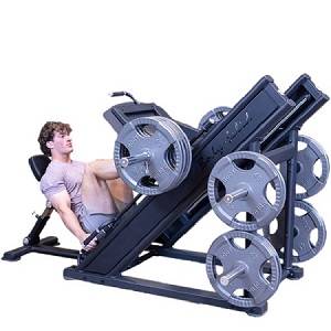 Body Solid Commercial Hip Leg Press Hack Squat Legs Sled SGLP500