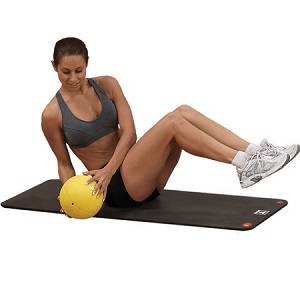 Body Solid Hangable Exercise Mat Yoga Pilates Stretching BSTFM20