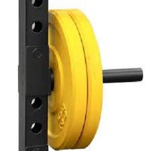 Body Solid PowerLine Rack Attachment Weight Plate Horn Peg PPRWH
